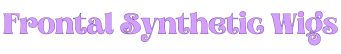 Frontal Lace Synthetic Fiber Wigs